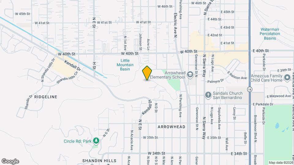 505 Edgerton Dr Map and Location Details
