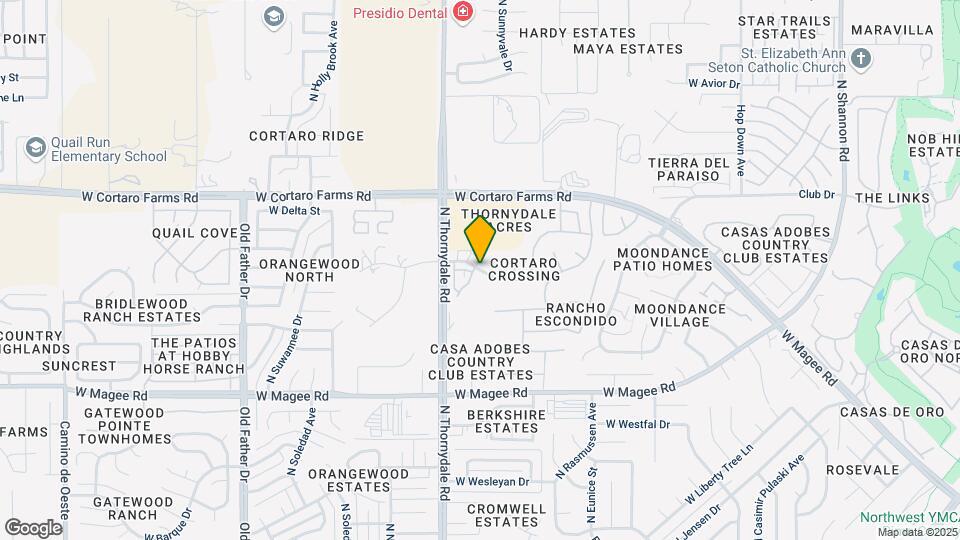 3728 W Goshen Dr Map and Location Details