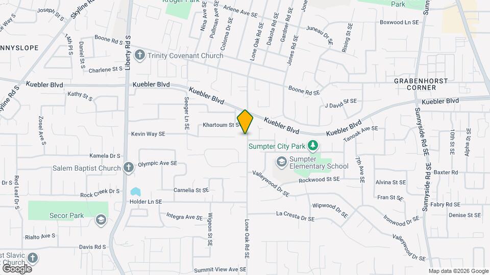 5245 Lone Oak Rd SE Map and Location Details