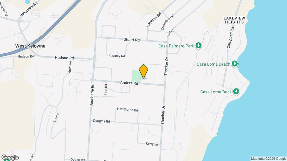 852 Anders Rd Map and Location Details