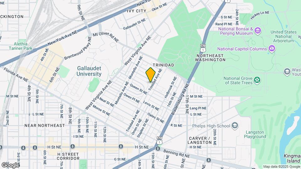 1636 Trinidad Ave NE, Unit 1 Map and Location Details