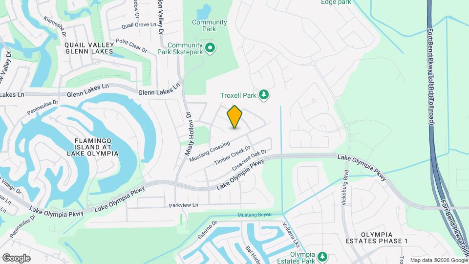 1607 Pebble Brk Map and Location Details