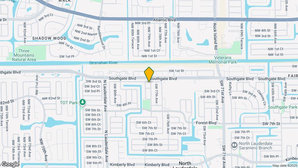 303 SW 77th Ter Mapa y Detalles de la Ubicación