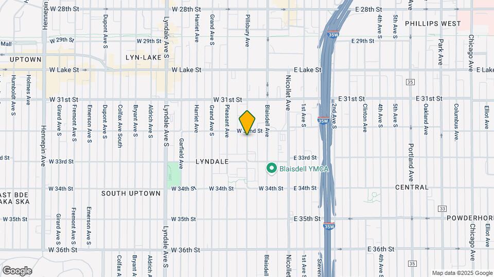3208 Pillsbury Avenue South Map and Location Details