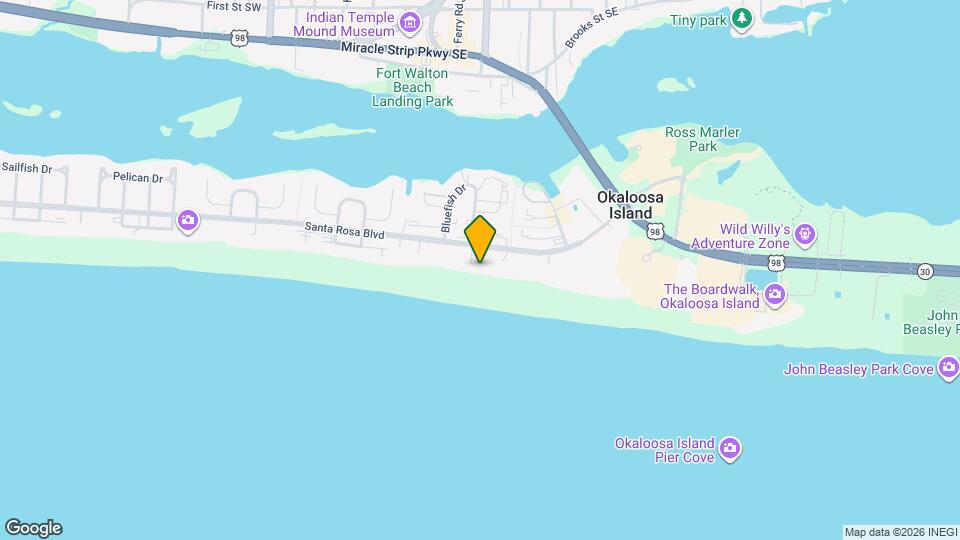 Gulf Dunes 1 Mapa y Detalles de la Ubicación