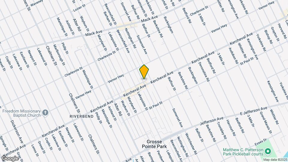 1212 Beaconsfield Ave Map and Location Details