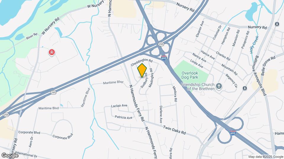 311 Ardmore Rd Map and Location Details