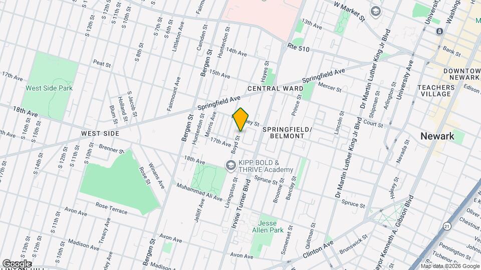 72 Boyd St Map and Location Details