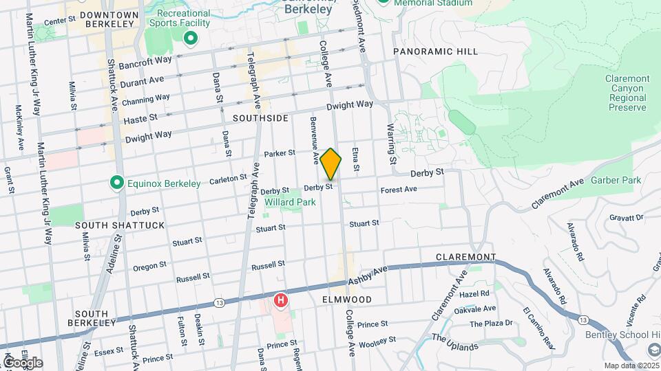 2675 Derby St Mapa y Detalles de la Ubicación