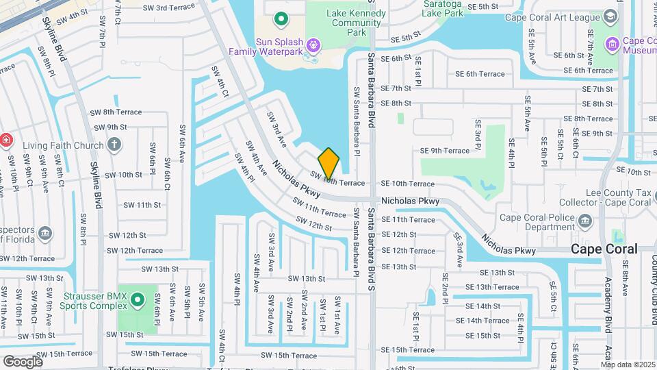 200 SW 10th Terrace Map and Location Details