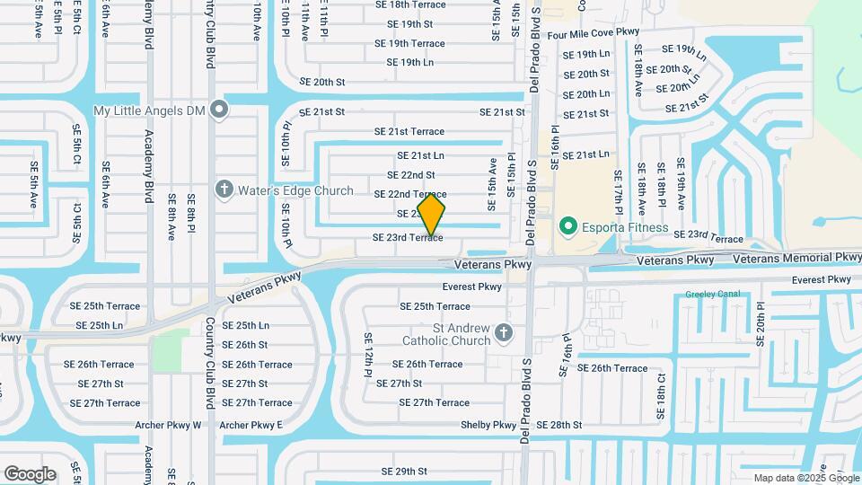 1326 SE 23rd Terrace Map and Location Details