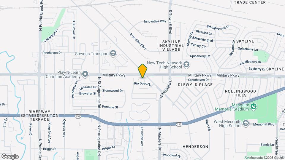 3603 Rio Blanco Dr Map and Location Details