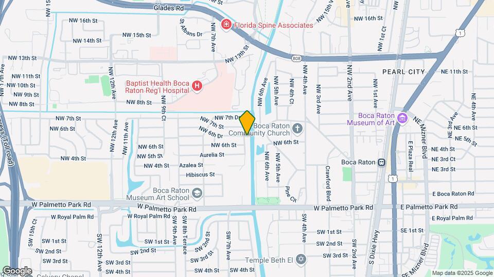 630 NW 7th Ave Map and Location Details