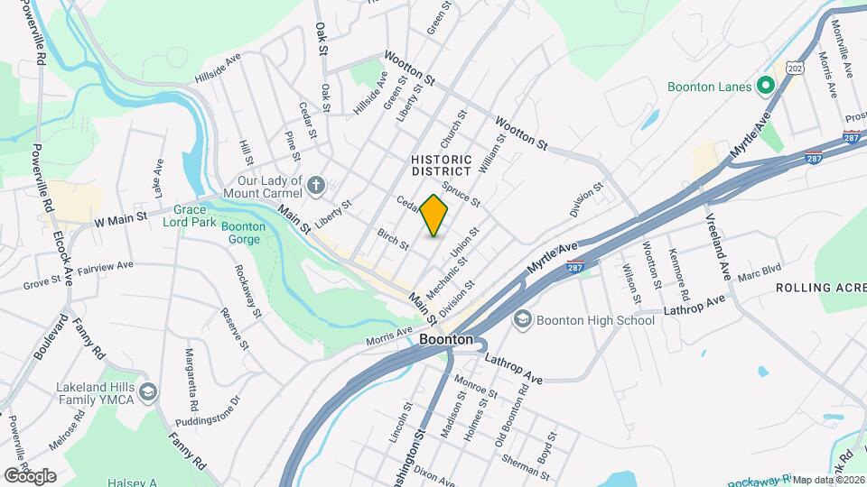 216 William St Map and Location Details