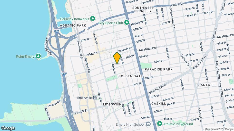 1274 63rd St Map and Location Details