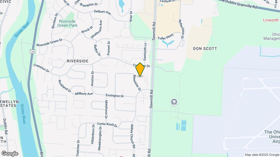 6345-6353 Cherylbrook Ln Mapa y Detalles de la Ubicación