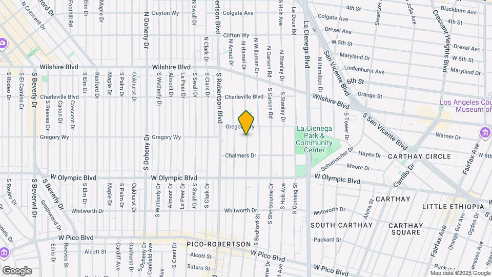 841 S Shenandoah St, Unit 841 Map and Location Details