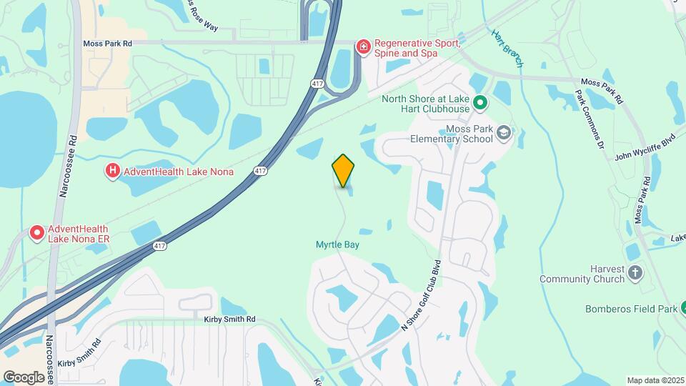 Beautiful 2/2 Condo in North Shore at Lake Map and Location Details