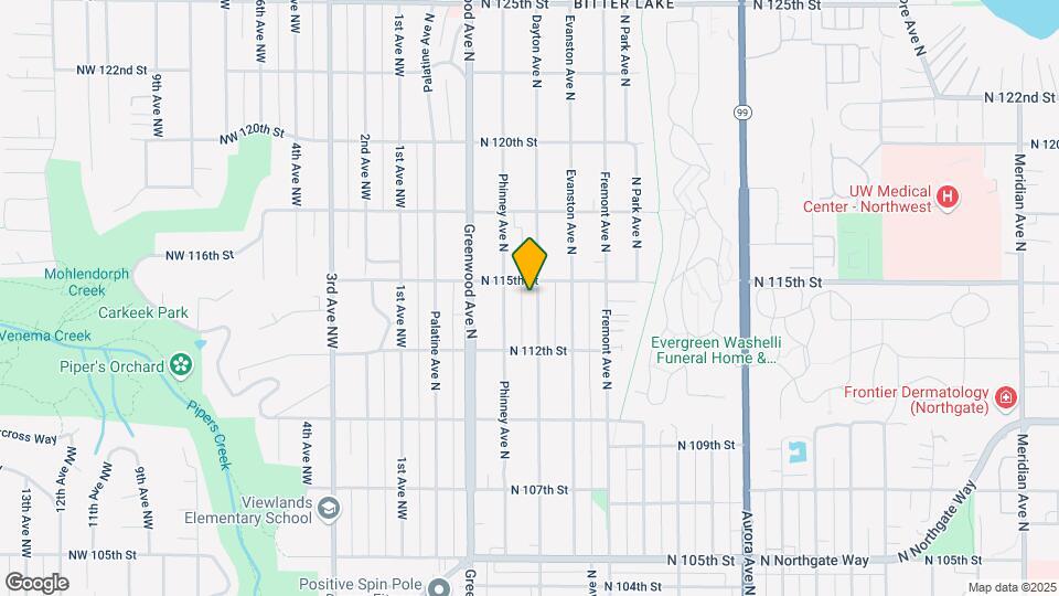 11247 Dayton Ave N Map and Location Details