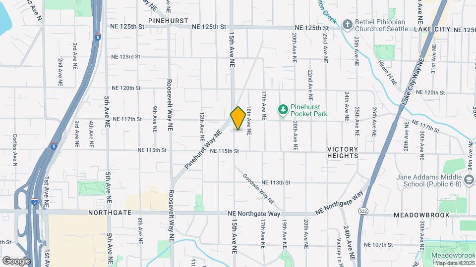 11532 15th Ave NE Map and Location Details