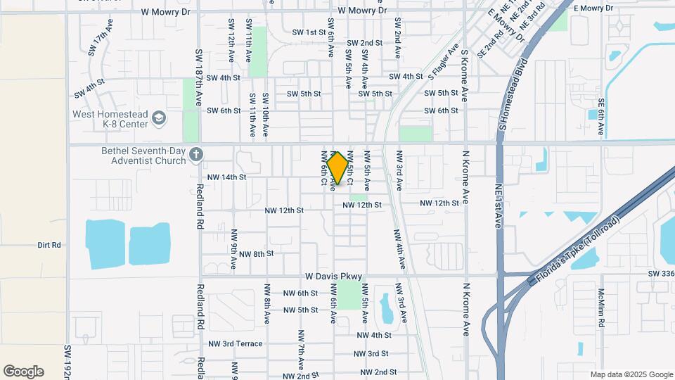 1313 NW 6th Ave Mapa y Detalles de la Ubicación