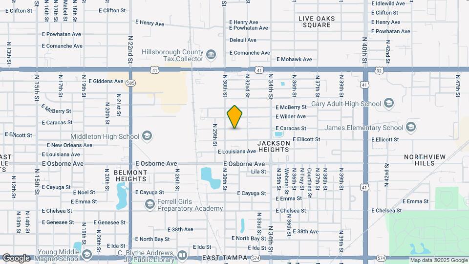 3009 E Caracas St Map and Location Details