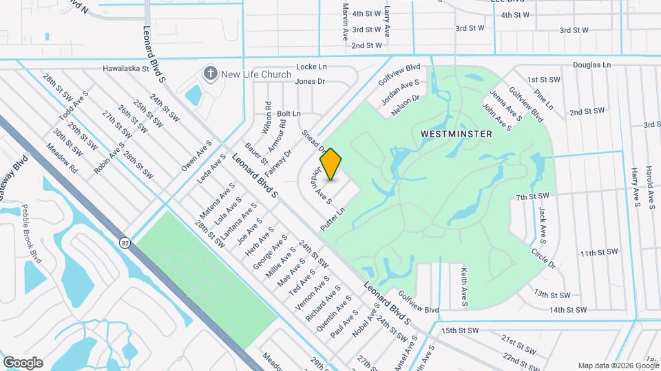 2215 Hogan Dr Map and Location Details