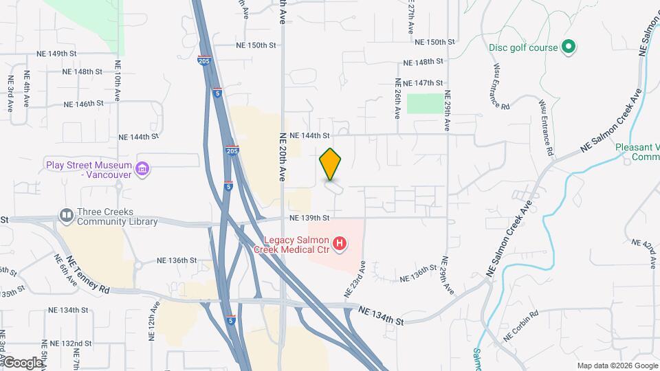 2202 NE 140th St Map and Location Details