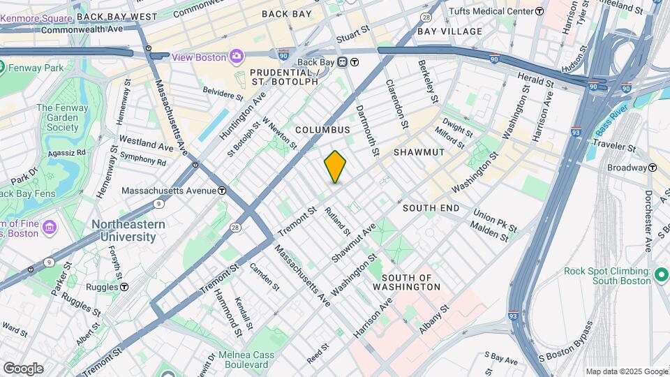 679 Tremont St Map and Location Details