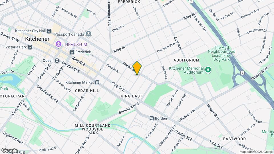 58 Pandora Ave N Map and Location Details