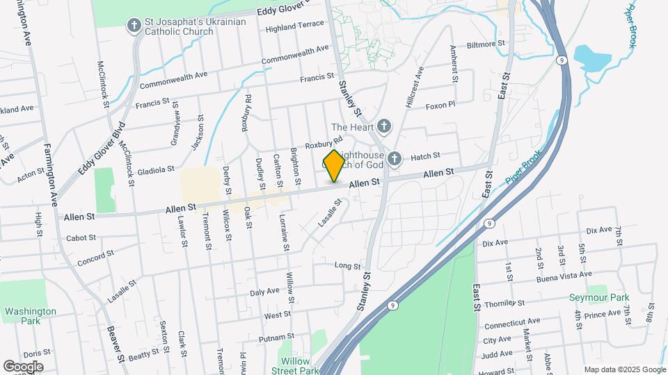 467 Allen St Map and Location Details