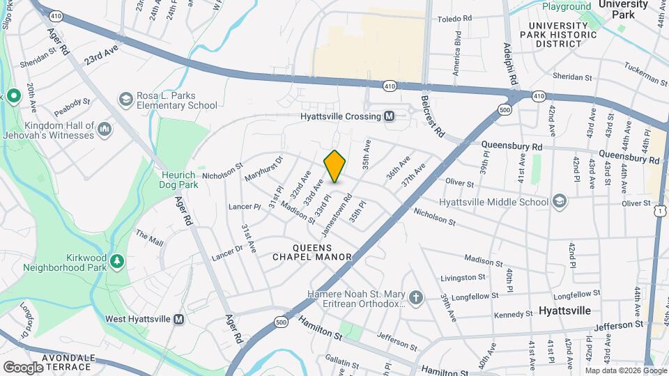 3300 Manorwood Dr Map and Location Details