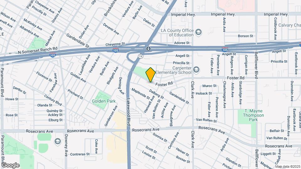9090 Gardendale St Map and Location Details