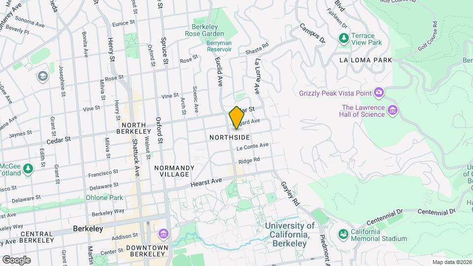 2517 Virginia St Map and Location Details