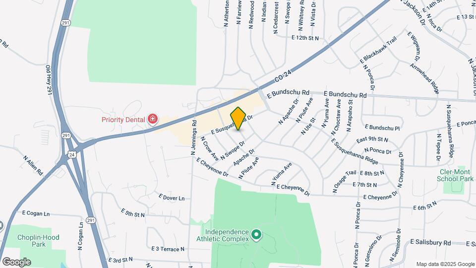 804 Mohawk Ave Map and Location Details