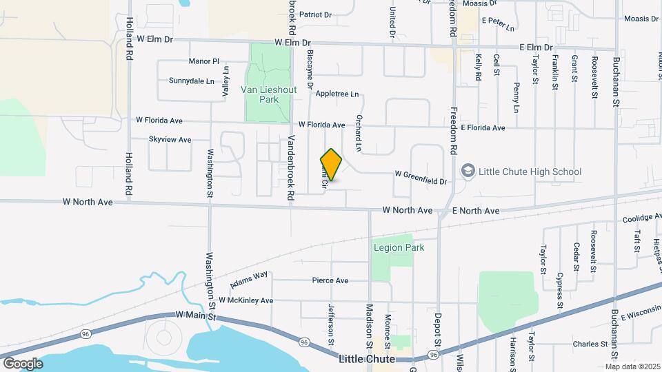 502 Tampa Way Map and Location Details