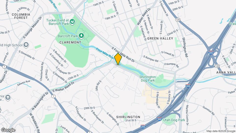 2550 D S Arlington Mill Dr Mapa y Detalles de la Ubicación