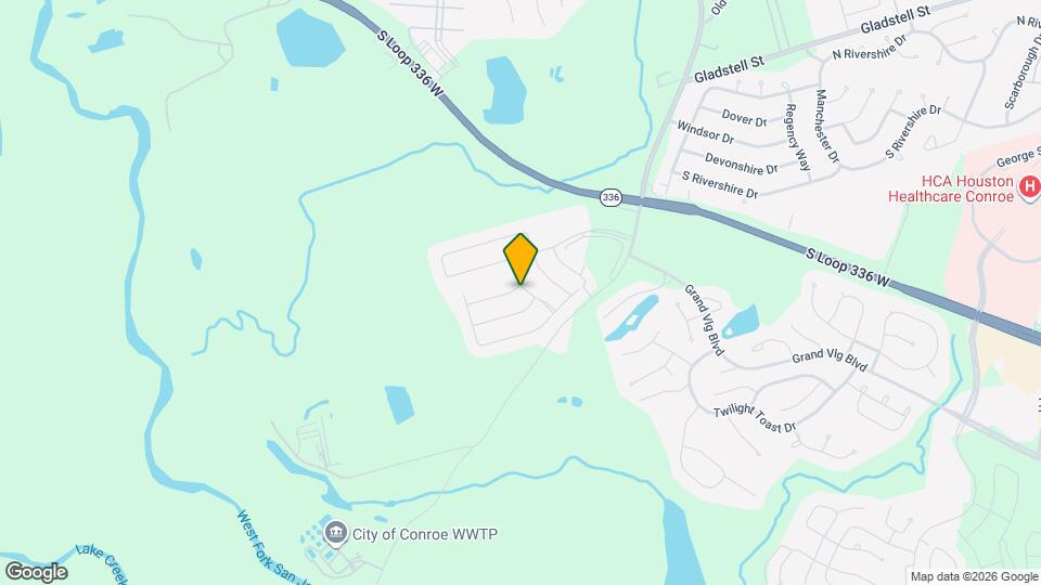 2203 Oak Rise Dr Map and Location Details