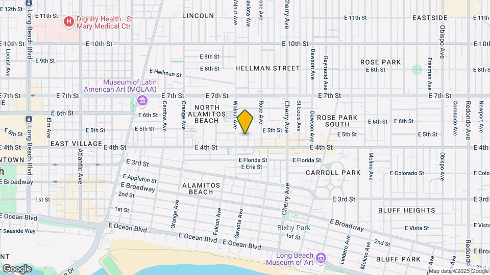 425 Gaviota Ave Map and Location Details
