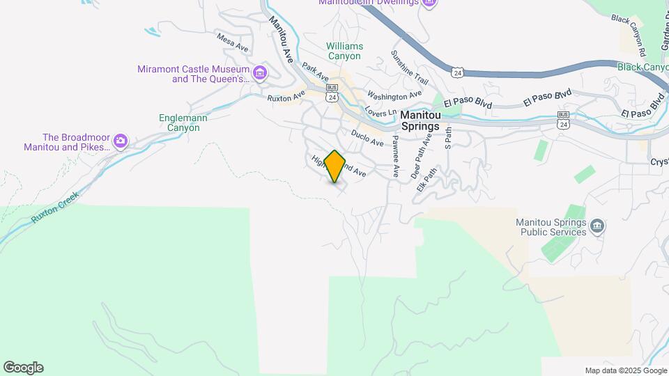 825 Chipeta Rd Map and Location Details