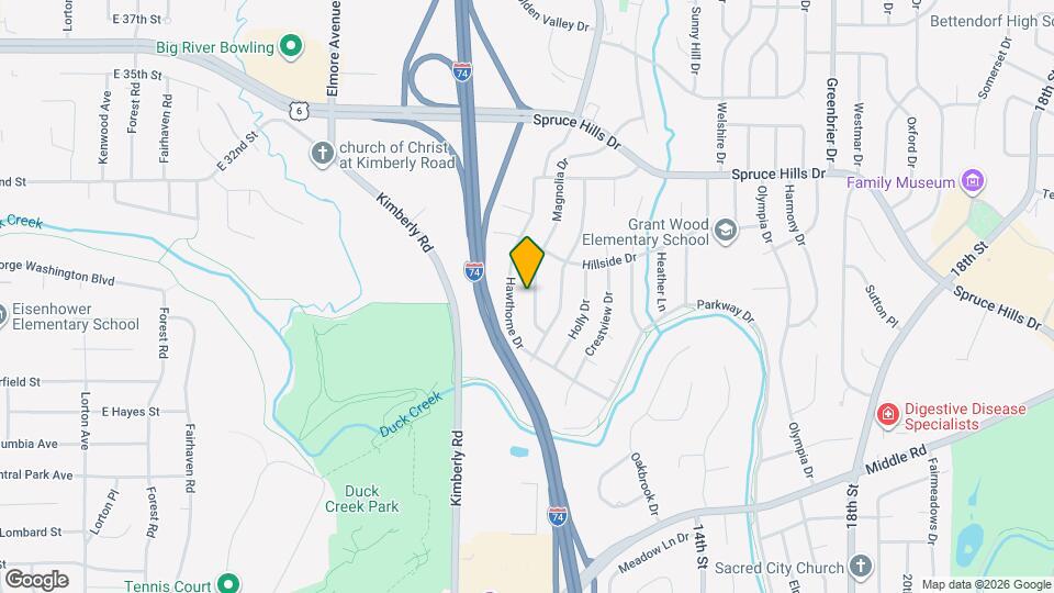 2618 Magnolia Dr Map and Location Details