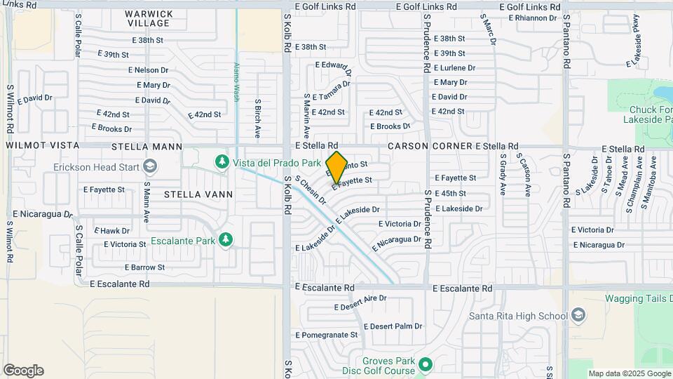 7230 E Fayette St Map and Location Details