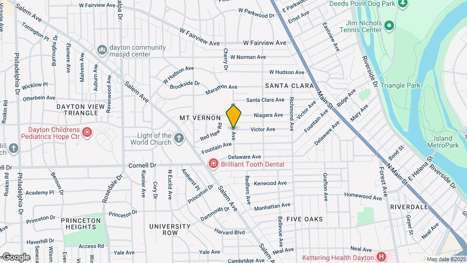 1133 Linda Vista Ave Map and Location Details