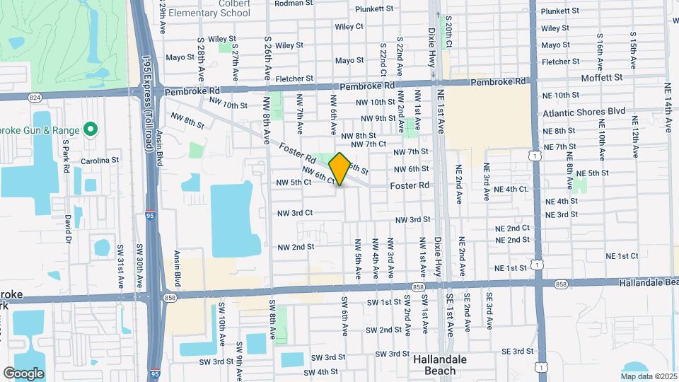 529 NW 5th St-Unit -8 Map and Location Details