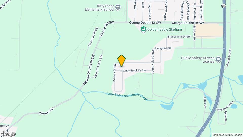 525 Stoney Brook Dr SW Mapa y Detalles de la Ubicación
