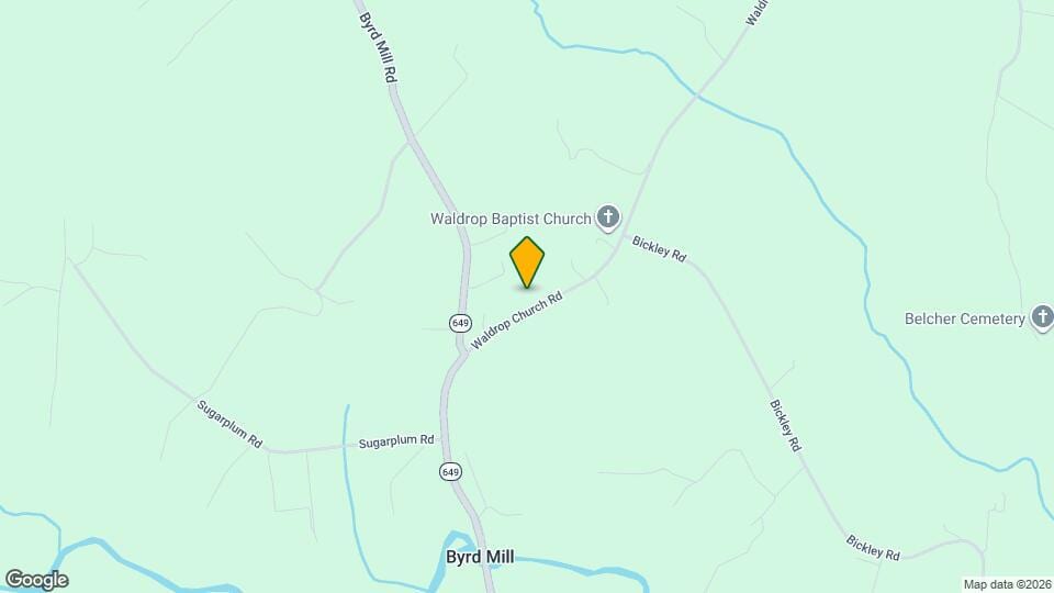 173 Waldrop Church Rd Map and Location Details