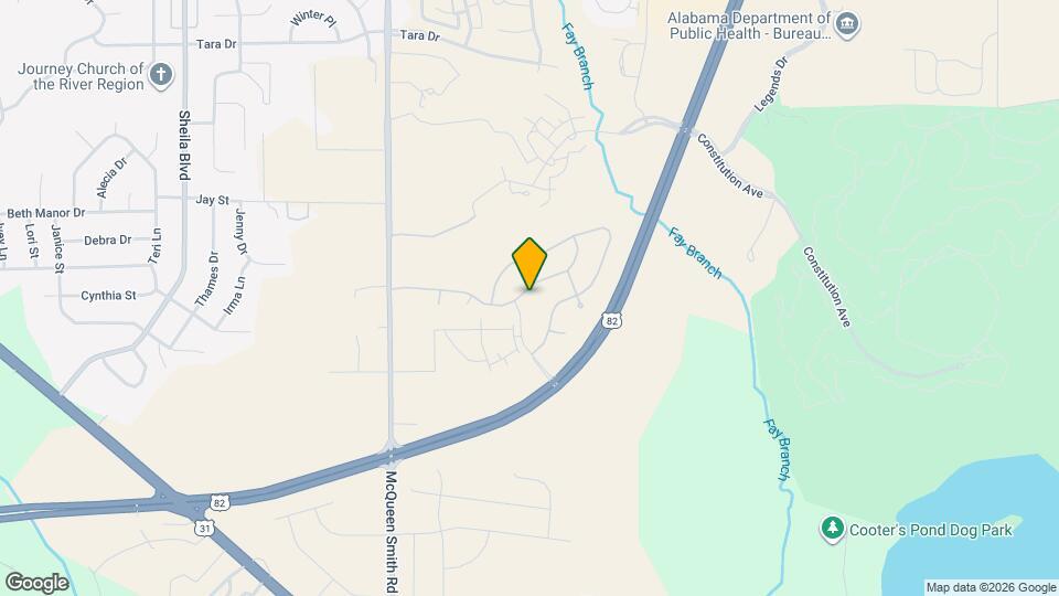 260 Hedgefield Dr Map and Location Details