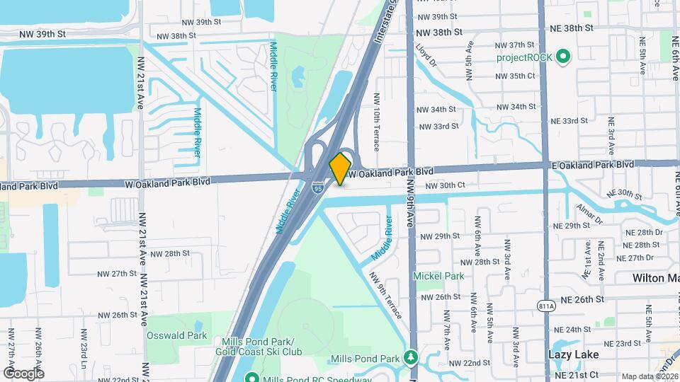 1150 NW 30th Ct Map and Location Details