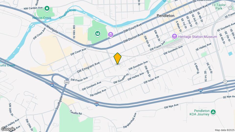 1206 SW Frazer Ave Mapa y Detalles de la Ubicación