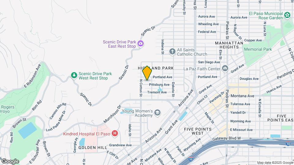 2117 Pittsburg Ave Map and Location Details